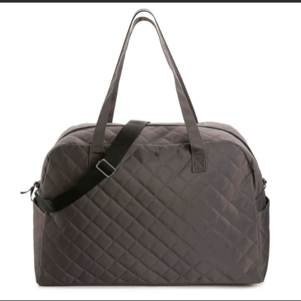 Quilted Weekender Bag
